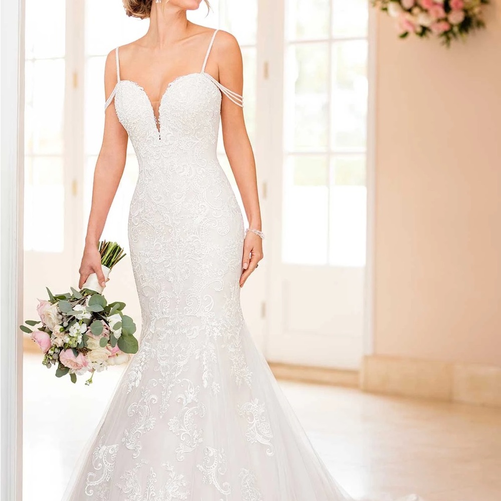 Stella York White Wedding Dress